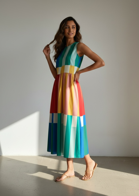 Can't Decide on Your Favourite Colour Dress